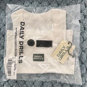 Daily Drills white Tank Top